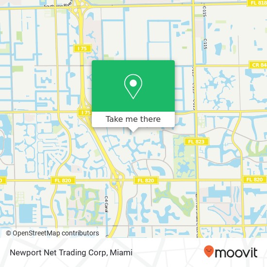 Newport Net Trading Corp map