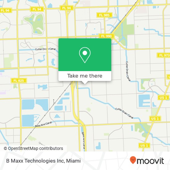 Mapa de B Maxx Technologies Inc