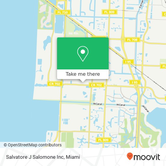 Salvatore J Salomone Inc map