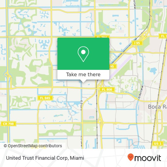 Mapa de United Trust Financial Corp