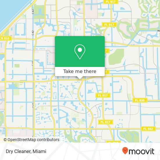 Dry Cleaner map