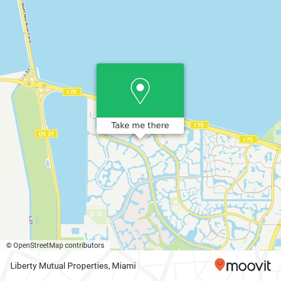 Liberty Mutual Properties map