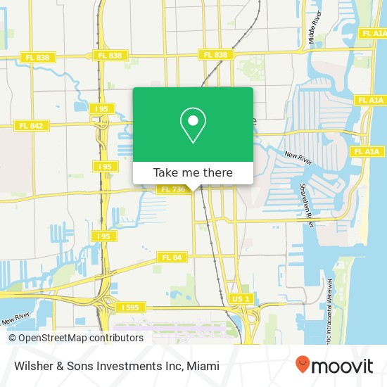 Wilsher & Sons Investments Inc map