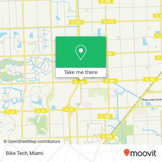 Bike Tech map