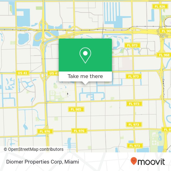 Diomer Properties Corp map
