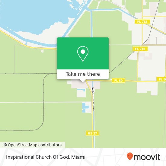 Mapa de Inspirational Church Of God