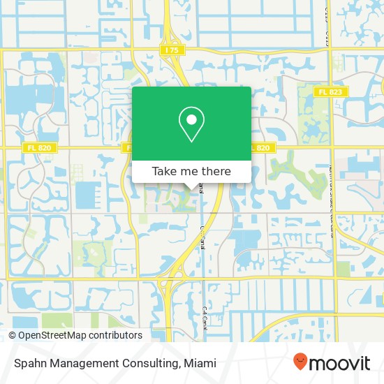 Spahn Management Consulting map