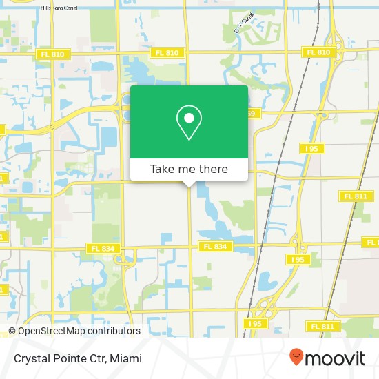 Mapa de Crystal Pointe Ctr