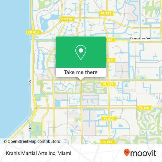 Krahls Martial Arts Inc map