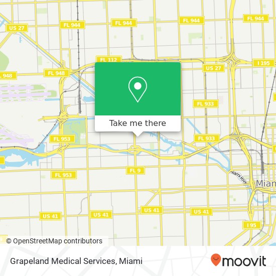 Grapeland Medical Services map
