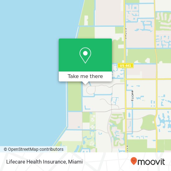 Mapa de Lifecare Health Insurance