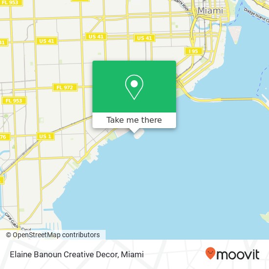 Elaine Banoun Creative Decor map