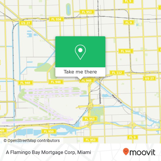 Mapa de A Flamingo Bay Mortgage Corp