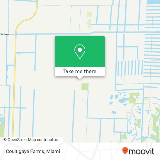 Coultigaye Farms map