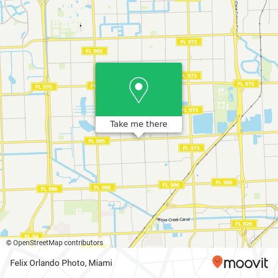 Mapa de Felix Orlando Photo