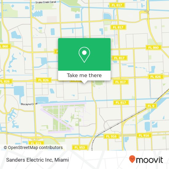 Sanders Electric Inc map