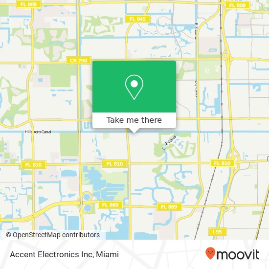 Mapa de Accent Electronics Inc