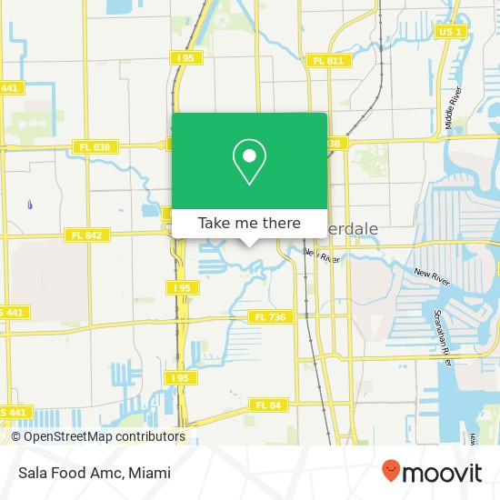 Sala Food Amc map
