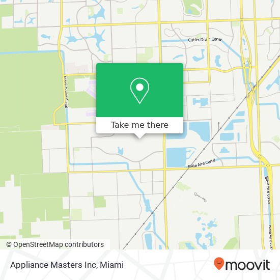 Appliance Masters Inc map