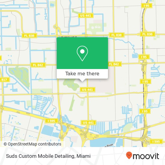 Suds Custom Mobile Detailing map
