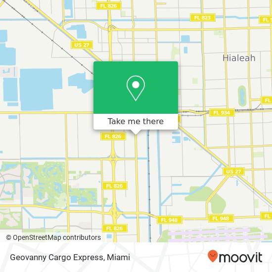 Geovanny Cargo Express map