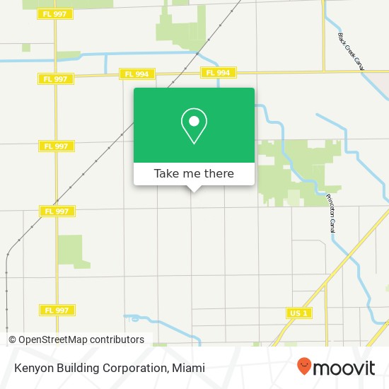 Kenyon Building Corporation map