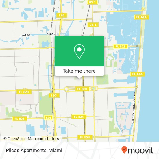 Mapa de Pilcos Apartments