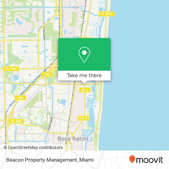 Mapa de Beacon Property Management