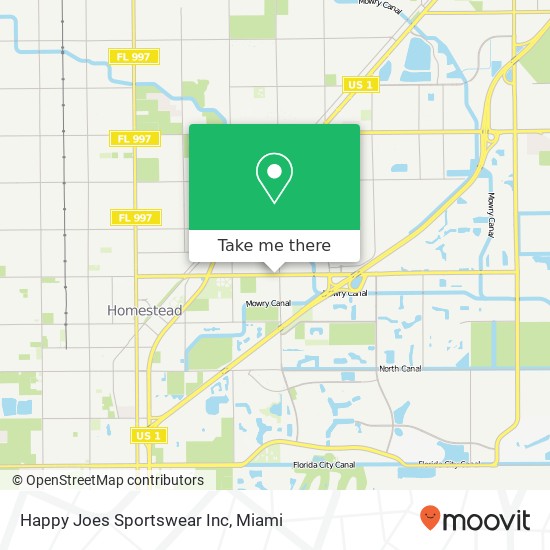 Happy Joes Sportswear Inc map