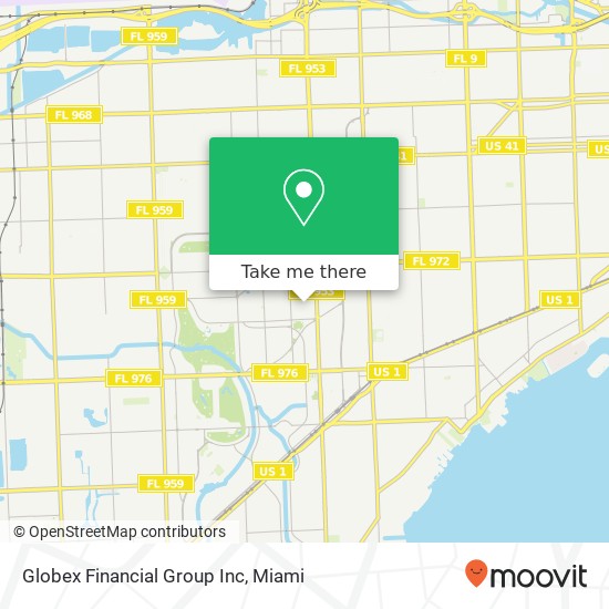 Globex Financial Group Inc map