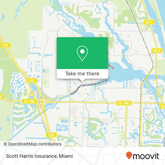 Mapa de Scott Harris Insurance