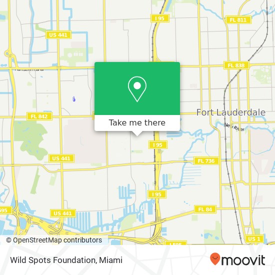 Wild Spots Foundation map