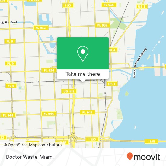 Doctor Waste map