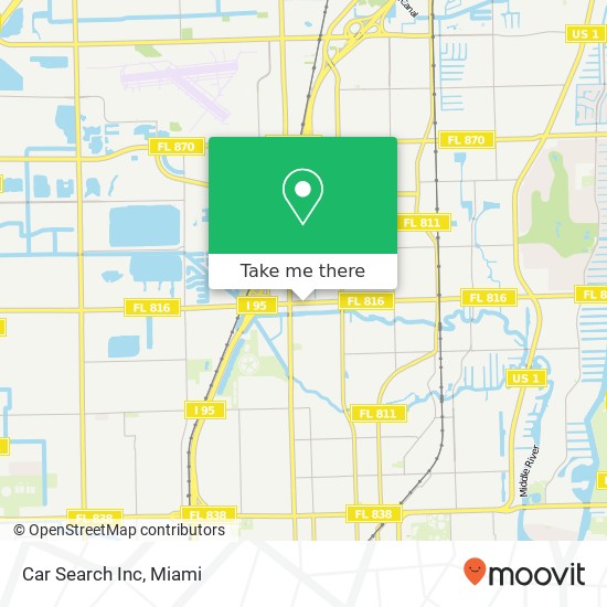 Car Search Inc map