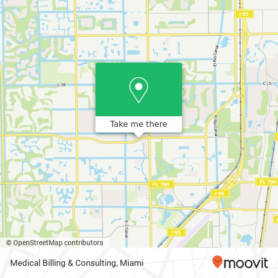 Mapa de Medical Billing & Consulting