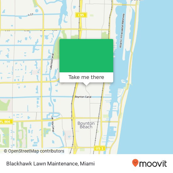 Mapa de Blackhawk Lawn Maintenance