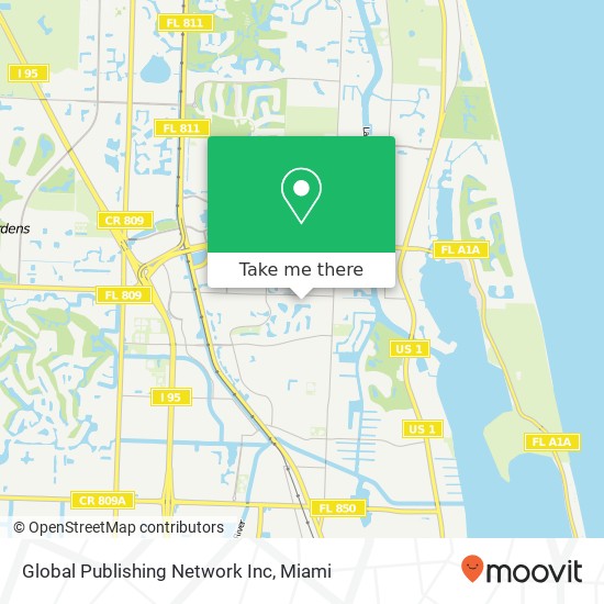 Global Publishing Network Inc map