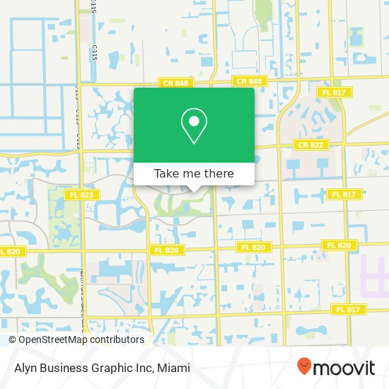 Mapa de Alyn Business Graphic Inc