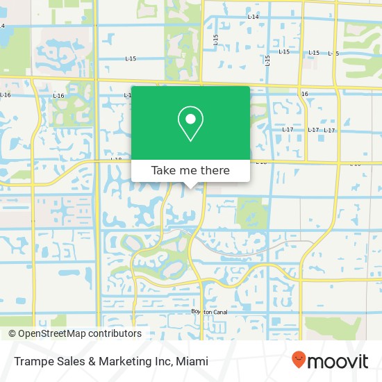 Mapa de Trampe Sales & Marketing Inc