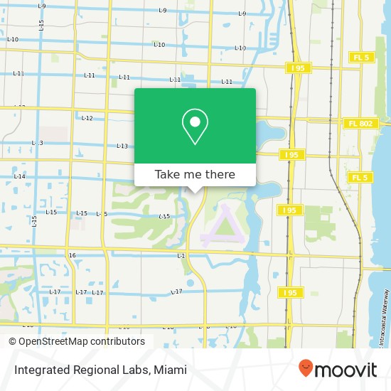 Mapa de Integrated Regional Labs