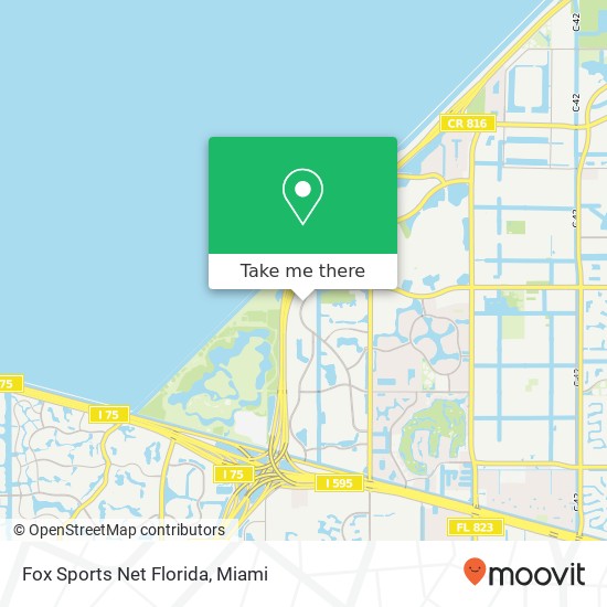 Mapa de Fox Sports Net Florida