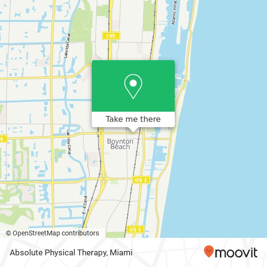 Mapa de Absolute Physical Therapy