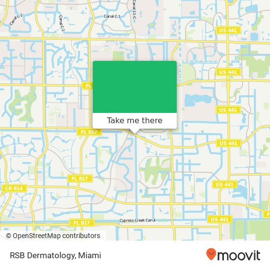 RSB Dermatology map