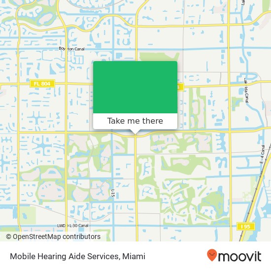 Mapa de Mobile Hearing Aide Services
