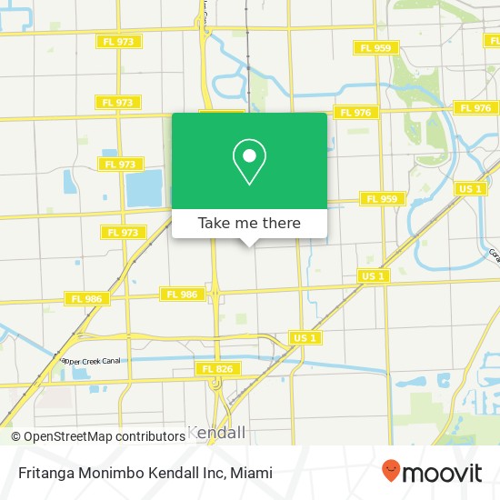 Fritanga Monimbo Kendall Inc map