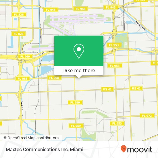 Mapa de Maxtec Communications Inc