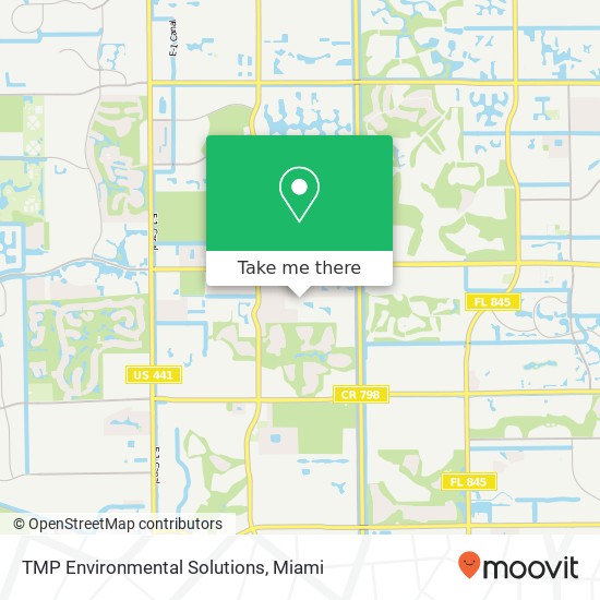 Mapa de TMP Environmental Solutions