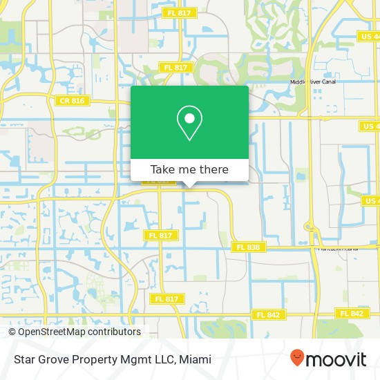 Mapa de Star Grove Property Mgmt LLC