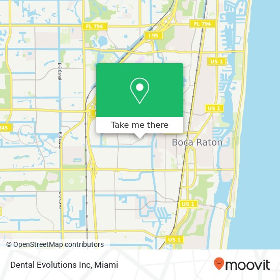 Dental Evolutions Inc map