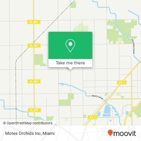 Motes Orchids Inc map